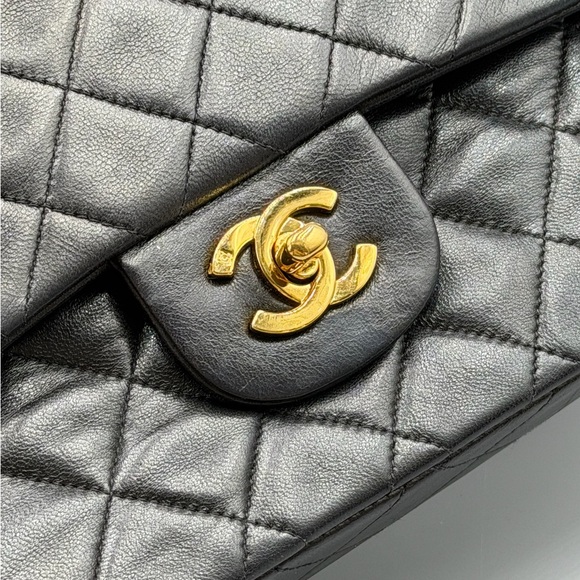 Chanel Vintage Small Double Flap Lambskin - Picture 11 of 15